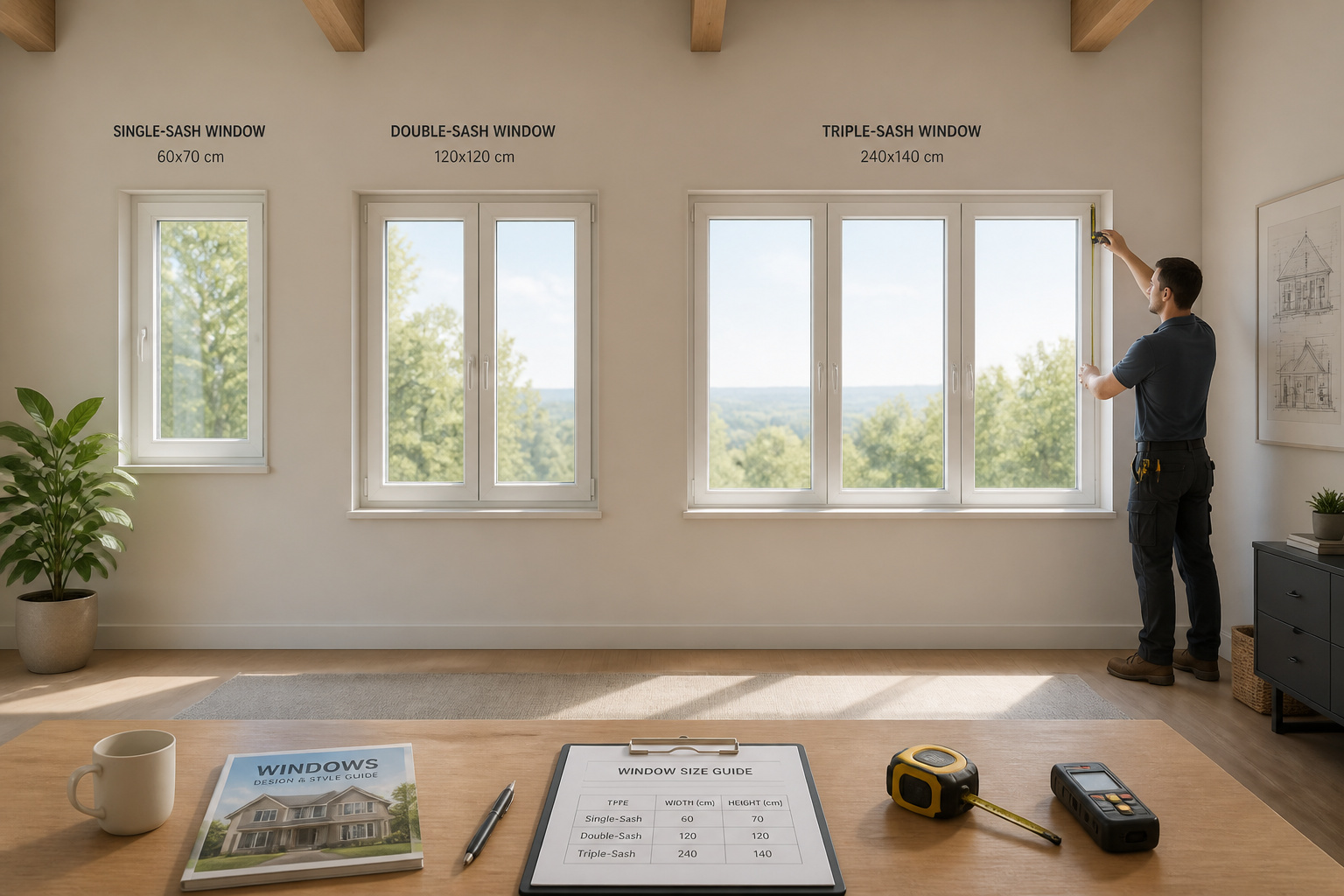 Mesure de fenetres guide des tailles