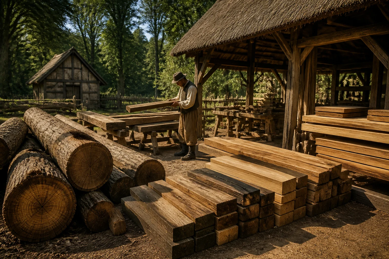 Artisan du bois dantan