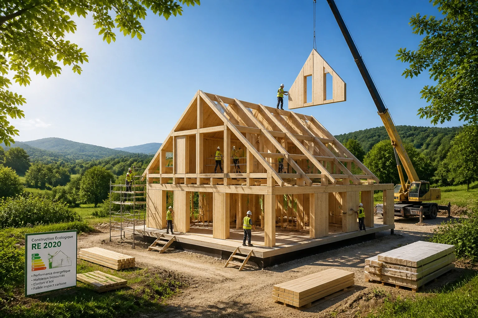 Construction ecologique en bois